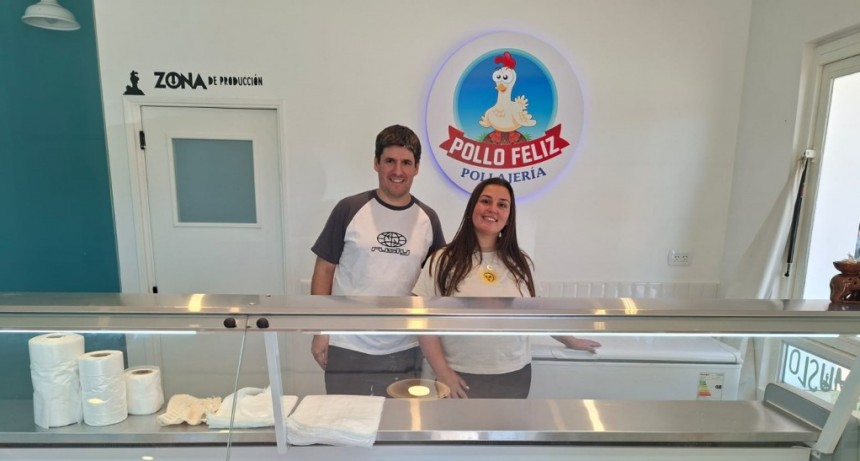 Pollo Feliz inauguró su cuarto local en Bolívar