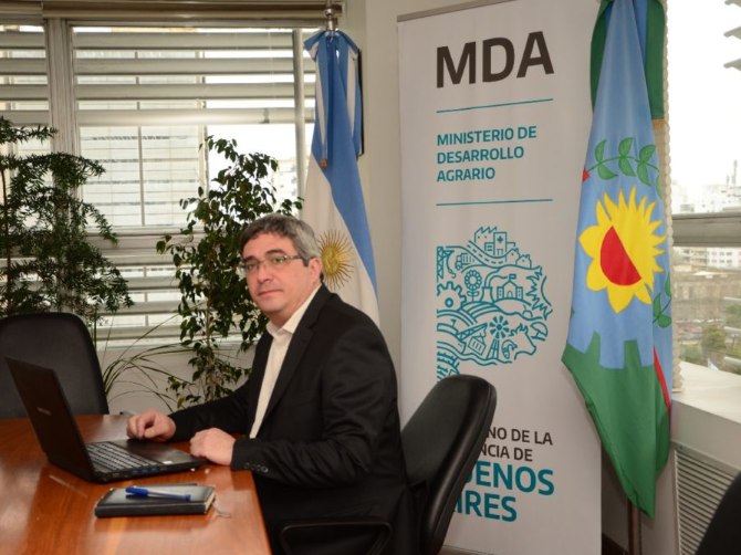 El ministro Javier Rodríguez volvió a reclamar al gobierno nacional la homologación del estado de emergencia agropecuaria ya declarado en distritos de la Provincia