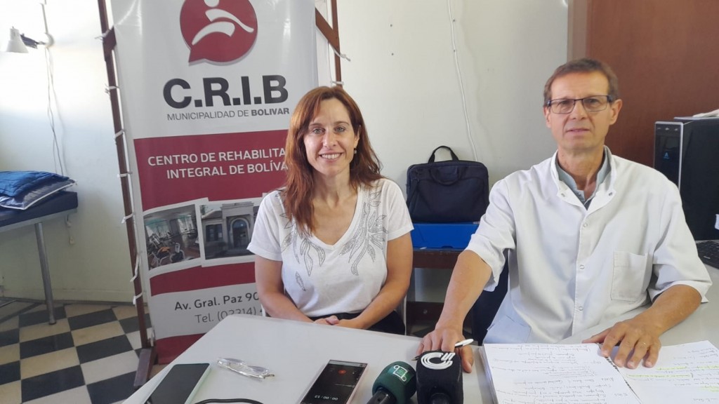 Se realizó una jornada sobre Enfermedades Poco Frecuentes en Bolívar, Cecilia Luna y Jorge Crespo dieron detalles en Conferencia de Prensa