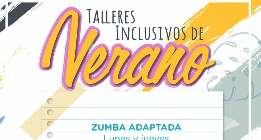 La direcci&oacute;n de discapacidad present&oacute; los talleres de verano