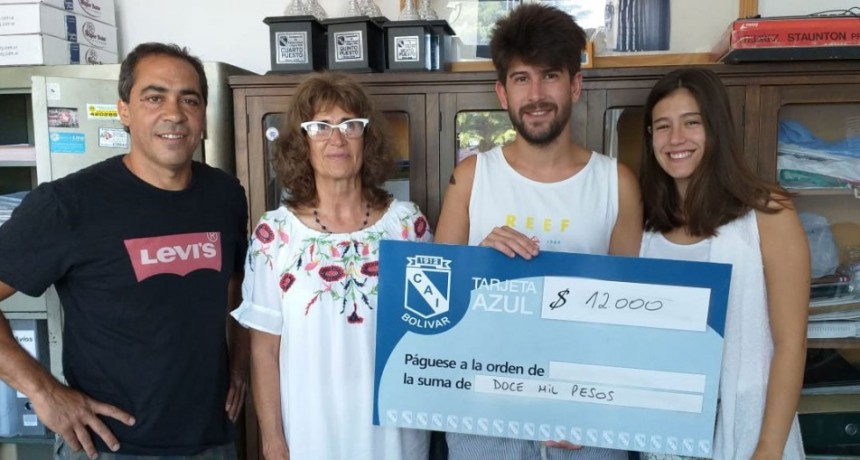 Entrega de premios de la Tarjeta Azul de Club Independiente