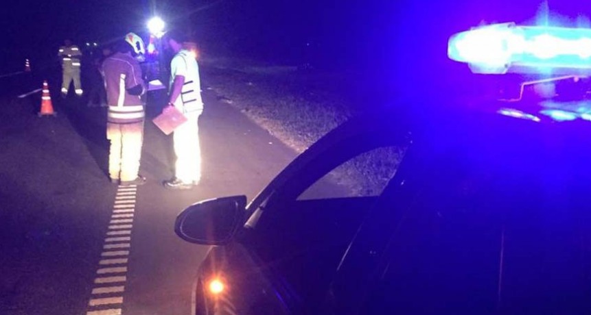 Choque en la 205: muri&oacute; un motociclista oriundo de Roque P&eacute;rez