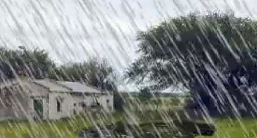 Se registraron ente 5 y 40 mm en la lluvia del pasado martes 22