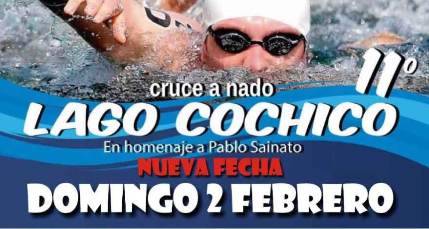 Se viene la 11&ordm; edici&oacute;n del Cruce a Nado en Lago Cochic&oacute;