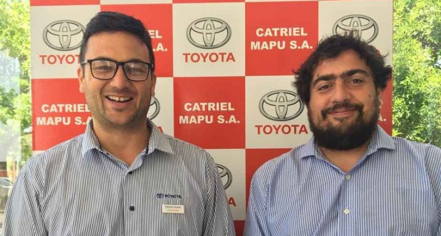 Catriel Mapu S.A lleg&oacute; a Bol&iacute;var para presentar los unidades Toyota para este 2020
