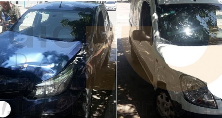 Leve impacto sin mayores consecuencias en Avenida Alsina y calle Dorrego
