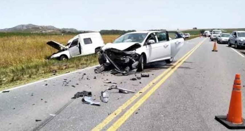 Fuerte accidente con varios heridos cerca de Tandil