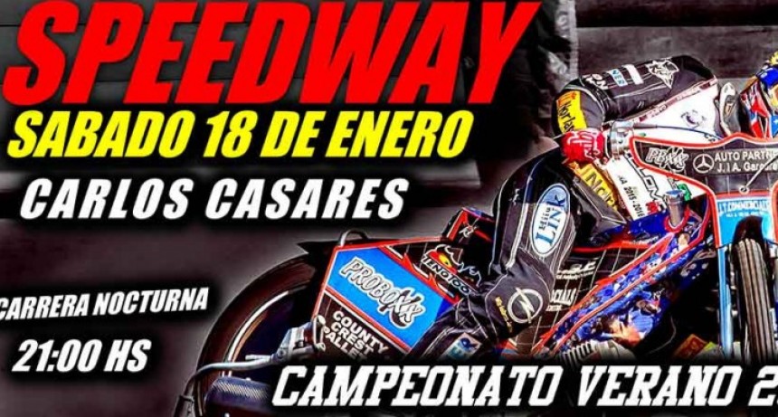 2&ordm; fecha del campeonato de verano de Speedway en Carlos Casares