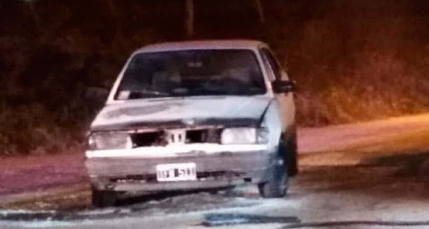 Se registr&oacute; un principio de incendio y en veh&iacute;culo