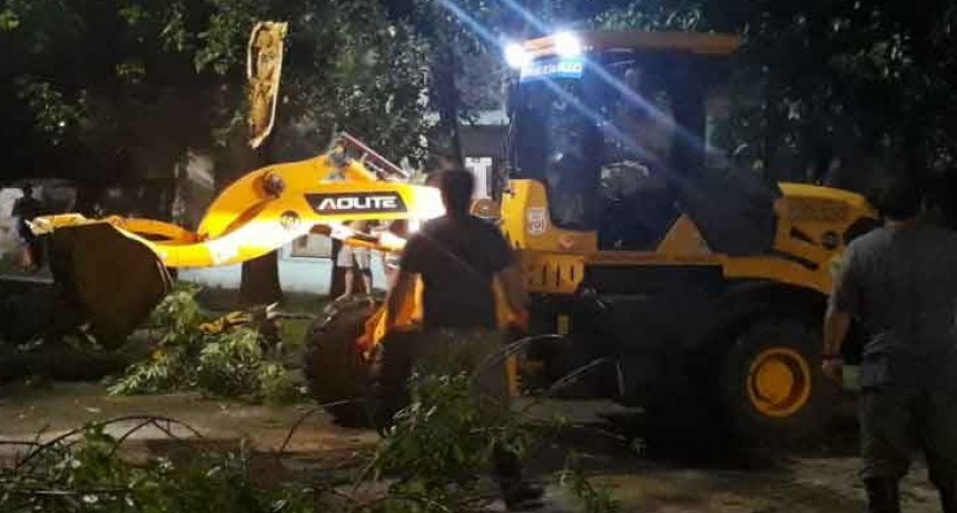 Saladillo en emergencia luego del temporal; la provincia se puso a disposici&oacute;n 