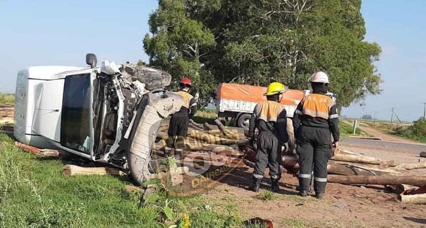 Tremendo accidente en Ruta 65 km 361; No hubo v&iacute;ctimas 