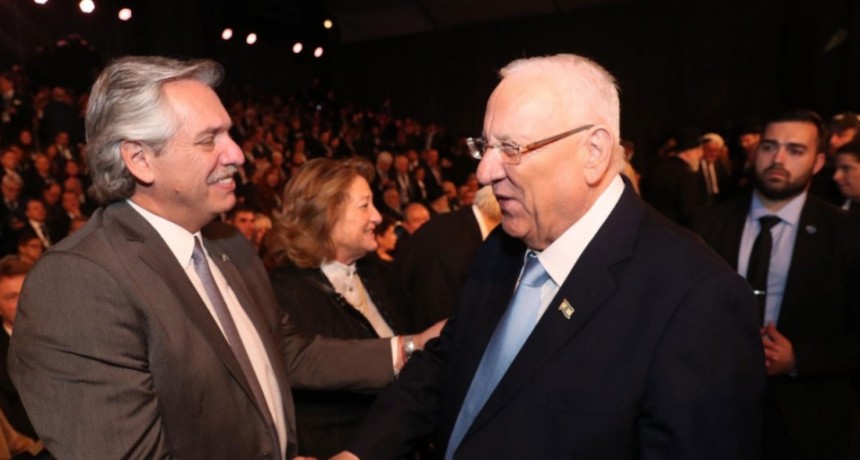 El presidente Alberto Fern&aacute;ndez participa del V Foro Mundial del Holocausto 