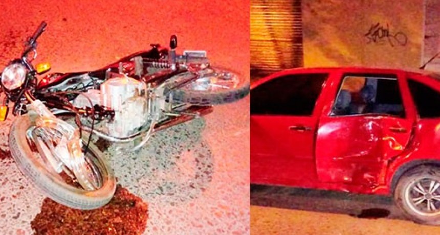Dos conductores protagonizaron un fuerte impacto
