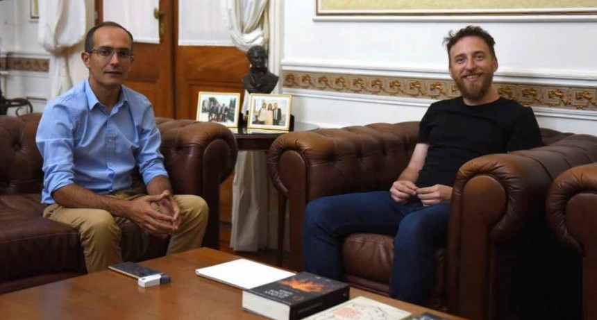 Federico Oterm&iacute;n y Marcos Pisano se reunieron en la Legislatura Bonaerense