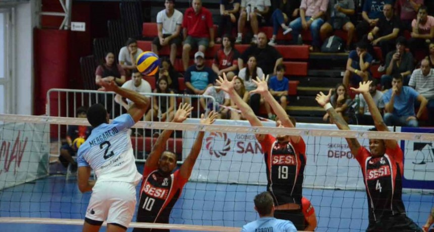 Copa Libertadores de Voleibol: Bol&iacute;var Voley venci&oacute; a SESI, y enfrenta a Obras en semifinales