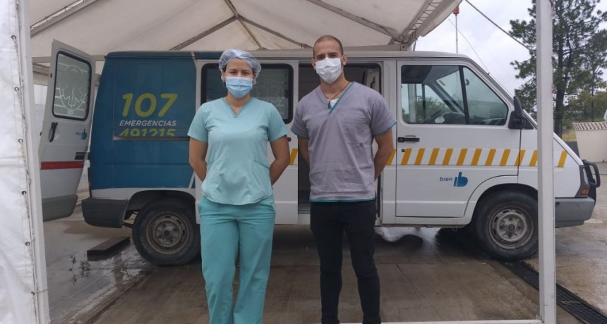 Augusto Ortega y Desir&eacute; Santaella: M&eacute;dicos Venezolanos trabajando contra el COVID19 en Bol&iacute;var