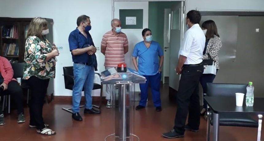 El Hospital de Bol&iacute;var recibi&oacute; la donaci&oacute;n de una m&aacute;quina UVE TEC: Desinfecci&oacute;n mediante Rayos Ultravioletas