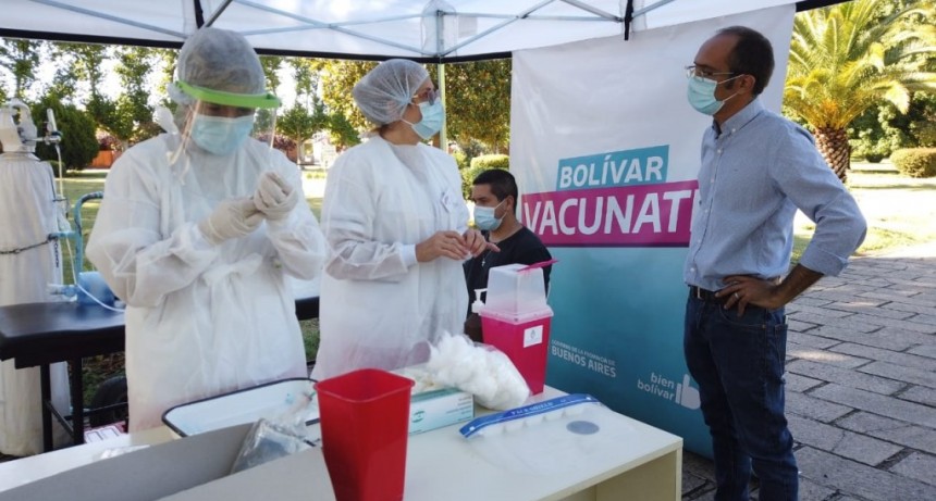Marcos Pisano (Vacunaci&oacute;n COVID19): "De ninguna manera los bolivarenses debemos volver hacia atr&aacute;s, hemos logrado mucho a pesar de la pandemia"