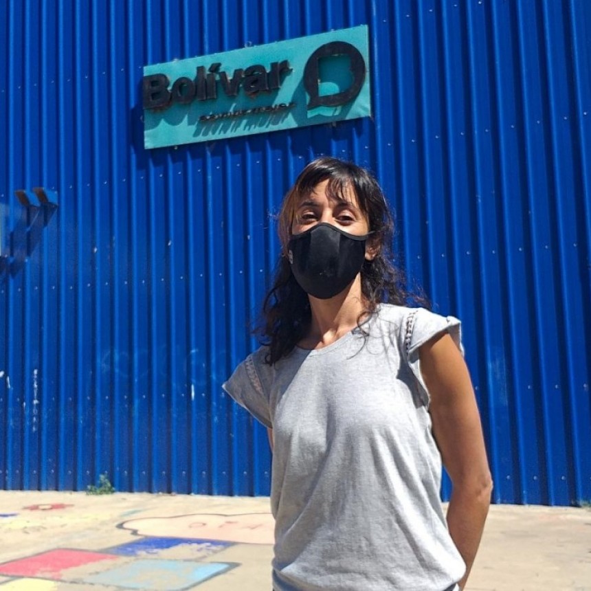 Cecilia An&eacute; (ATR DIAT): &ldquo;Esta es una experiencia &uacute;nica para m&iacute;, estar trabajando con chicos de primaria y secundaria me encanta&rdquo;