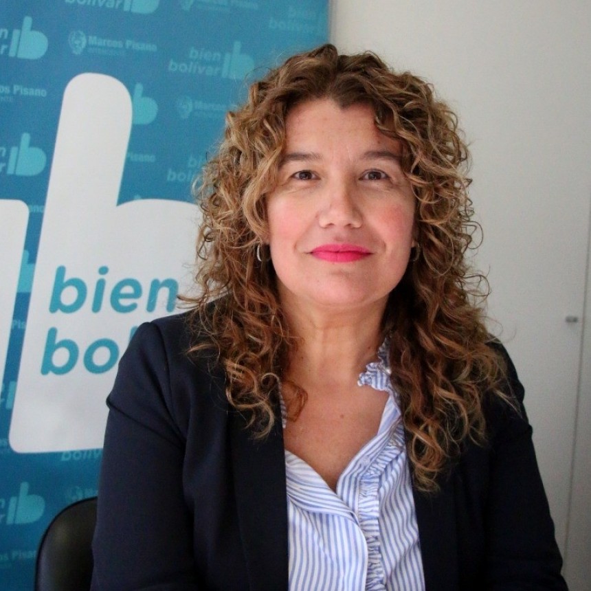 Lorena Urrutia deja la Dirección de Educación y asume a cargo de la delegación PAMI Bolívar