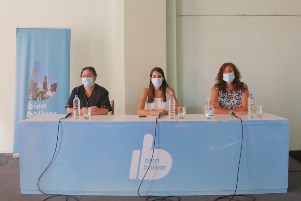 El Equipo de salud junto a María Laura Rodríguez, dieron detalles en conferencia de prensa con los medios locales