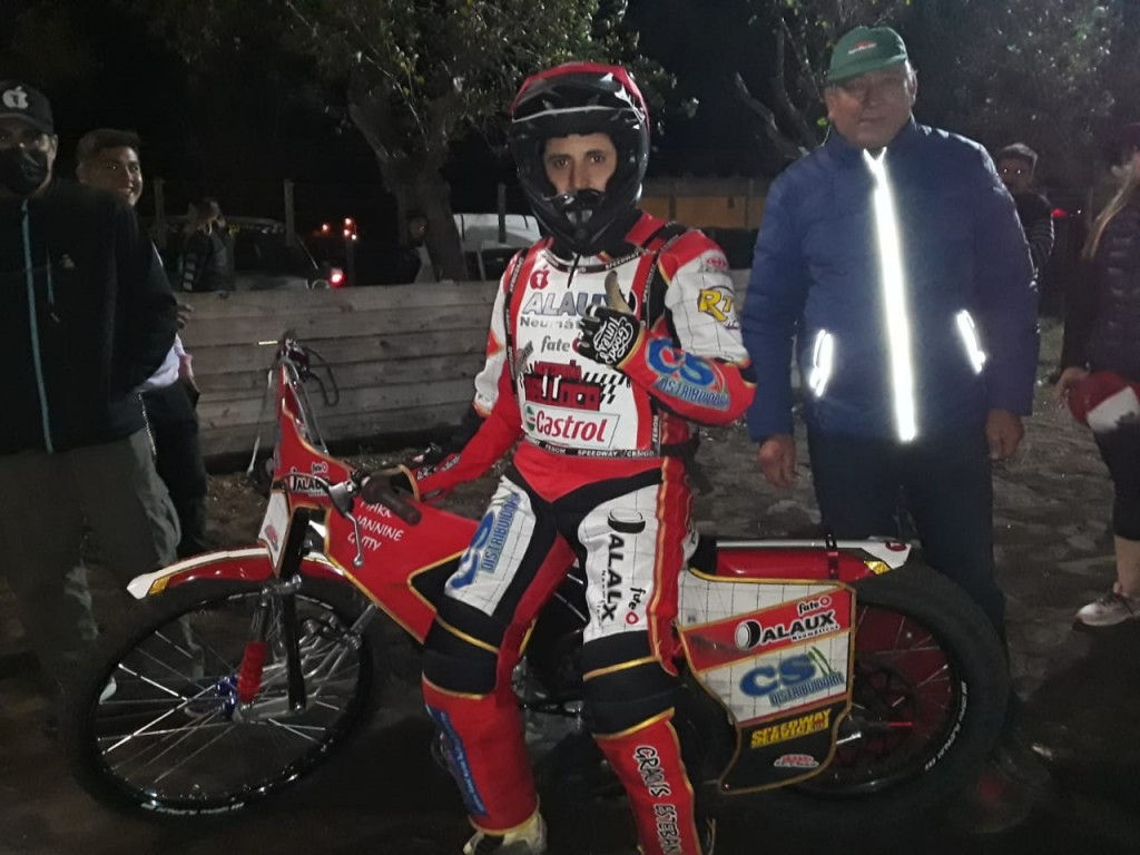 Club Santa Ana: Coty García ratificó su condición de favorito en 500cc