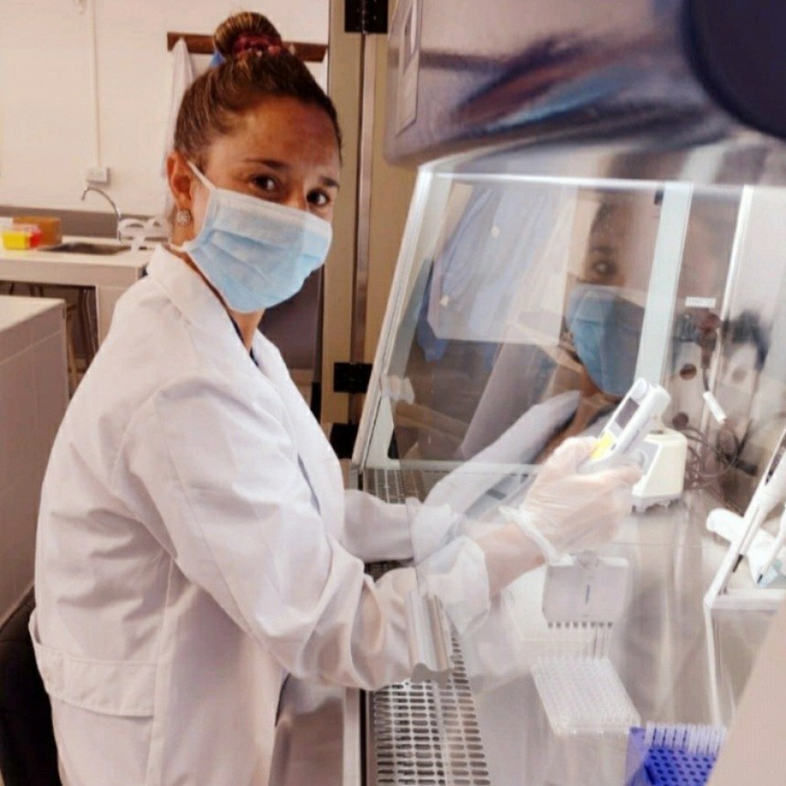 Rocío Larreche: “Gracias al programa de vigilancia epidemiológica hoy sabemos que la única variante que está circulando en Bolívar es Omicrom”