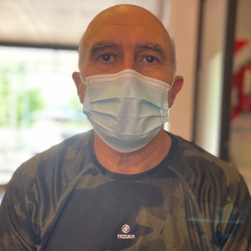 Doctor Marcelo Amaro: “Pasamos momentos difíciles en el hospital en la ola anterior de la pandemia, ahora tal vez hay más contagios pero hay mucha gente vacunada y su recuperación es más fácil”