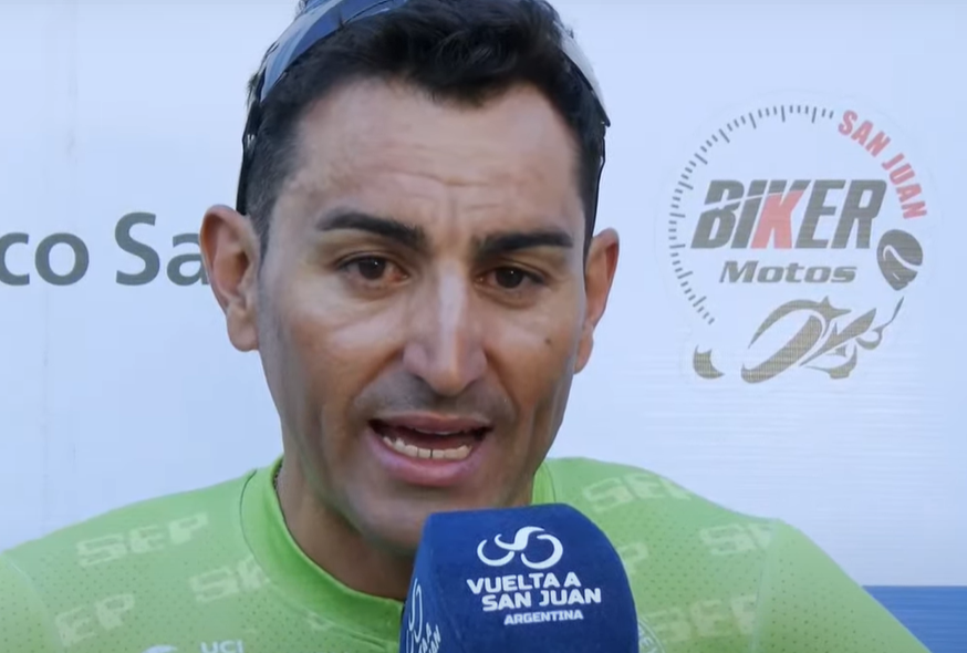 39ª Vuelta a San Juan: Juan Pablo Dotti trepó a la tercera ubicación en la clasificación general