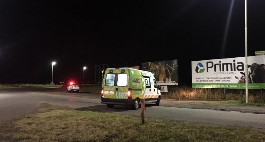 Se descompensó un camionero y lo trasladaron al hospital Capredoni