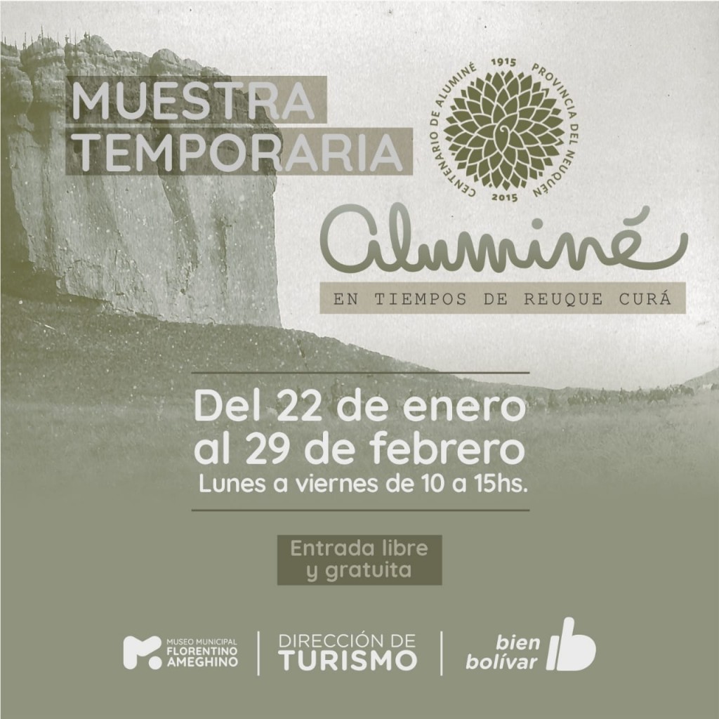 Se puede ver en el Museo Municipal Florentino Ameghino, la muestra “Aluminé en tiempos de Reuque Curá”