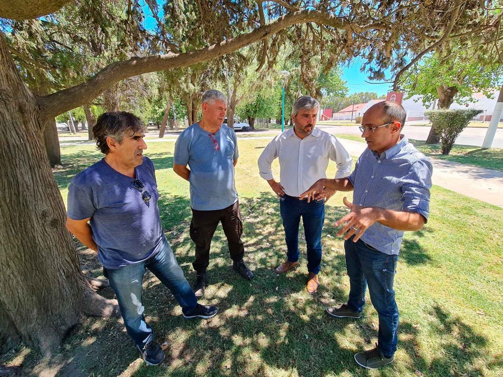 El Intendente Marcos Pisano presentó al nuevo Director de Parques y Plazas, Fernando Álvarez