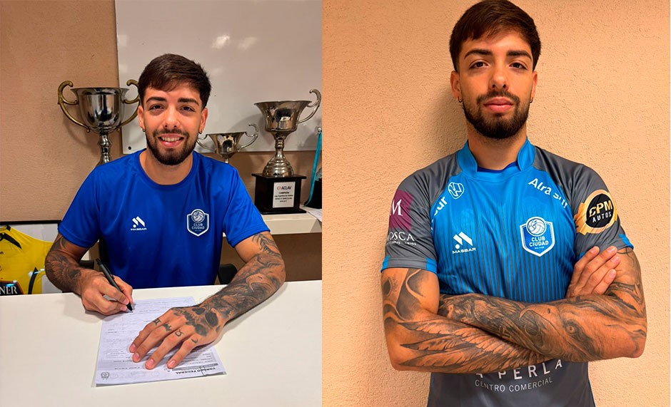 Axel Carrión: “Muy contento de poder estar acá, llegar a la ciudad, que se ve muy tranquila, y espero que sea un gran año para todos”