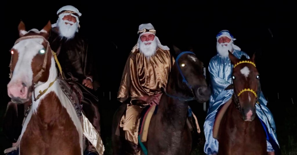 La magia de los Reyes Magos volvió a reunir a las familias de Bolívar en el parque Las Acollaradas