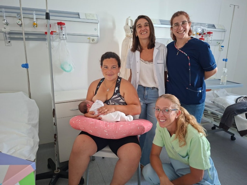 Hospital Miguel Capredoni: nació la primera bebé del año 2026, se llama Ema Fiorentino Charo