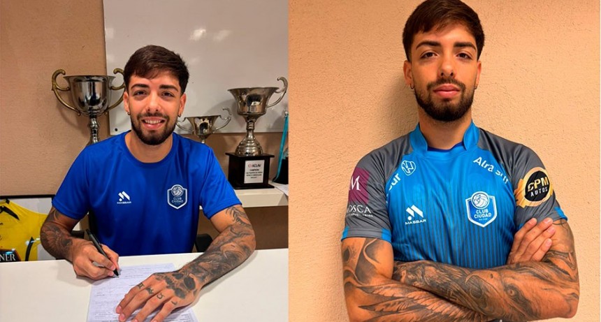 Axel Carrión: “Muy contento de poder estar acá, llegar a la ciudad, que se ve muy tranquila, y espero que sea un gran año para todos”