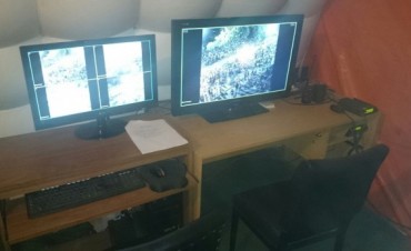Por primera vez se visualizaron las cámaras en vivo en el Carnaval