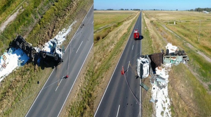 Daireaux: Un muerto en un accidente en ruta 65