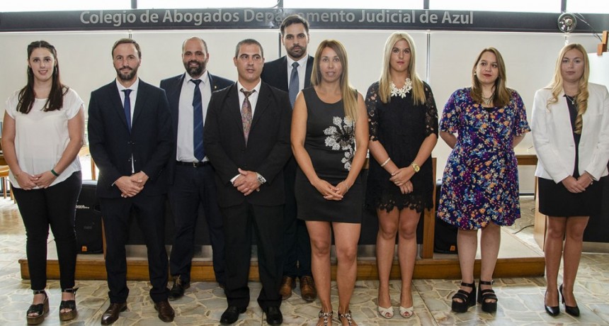 Tres abogadas bolivarenses juraron como nuevas matriculadas
