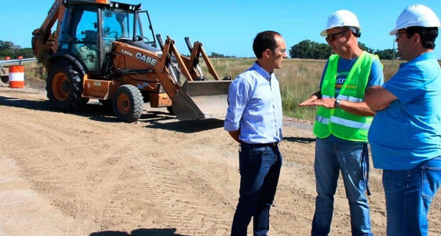 Marcos Pisano: 'Esta obra hídrica es de vital importancia para los productores'
