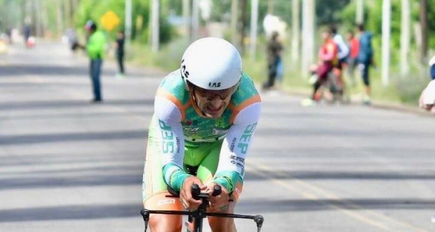 Juan Pablo Dotti se qued&oacute; con la etapa contrarreloj individual y el liderazgo en la general de La Vuelta de Mendoza