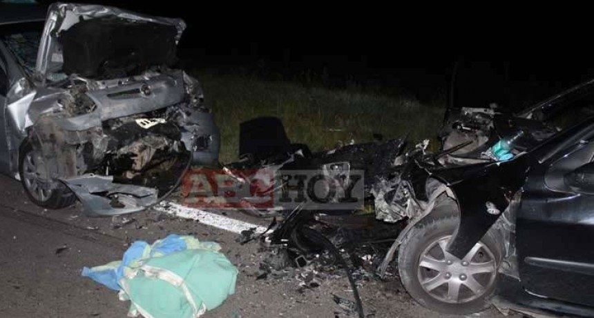 Azul: Dos fallecidas en el choque frontal de Ruta 226 Km 217