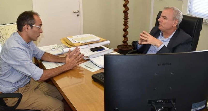 Pisano se reuni&oacute; en provincia con Linari y Perera 