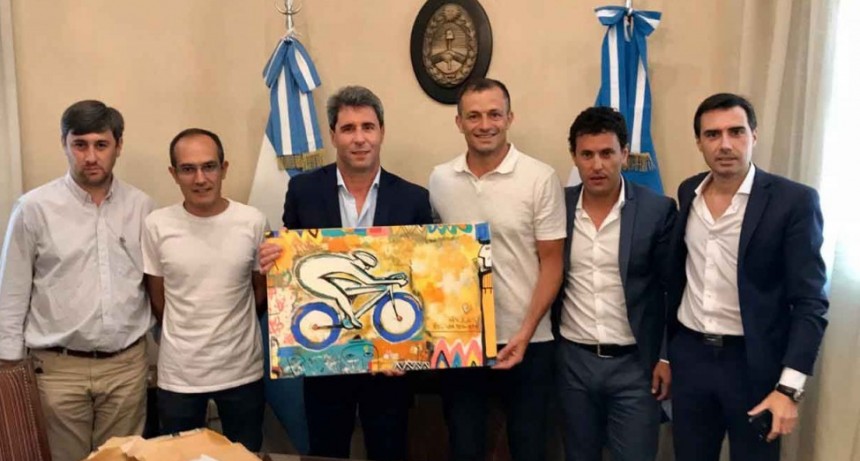 El Intendente Pisano se reuni&oacute; con el gobernador U&ntilde;ac en San Juan 