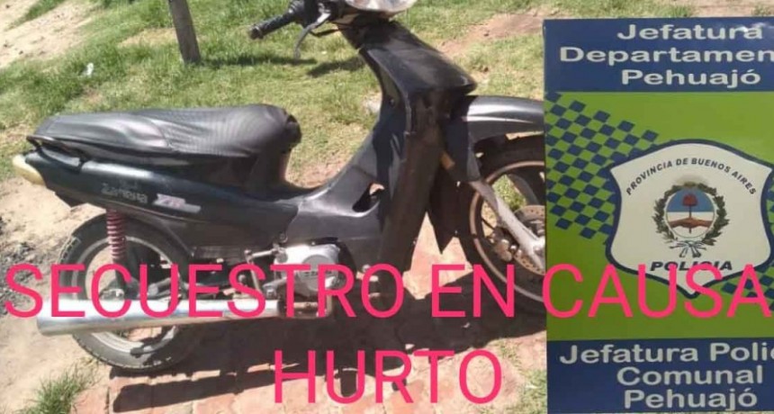 Pehuajo; Se logr&oacute; el esclarecimiento de casos de hurto con secuestro de elementos 