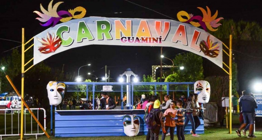 Iniciaron los carnavales del arte y la alegr&iacute;a Guamin&iacute; 2020