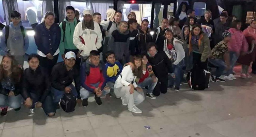 Paradeporte Y el DIAT viajaron a Chapadmalal