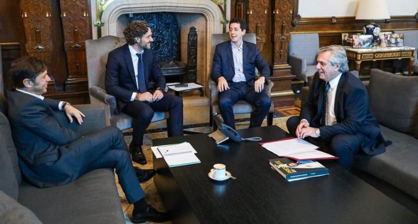 El Presidente recibi&oacute; al gobernador de la provincia de Buenos Aires