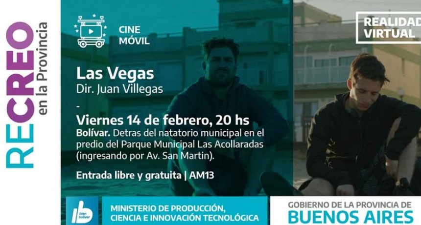 Este fin de semana el Cinem&oacute;vil llega a Bol&iacute;var, Urdampilleta y Hale