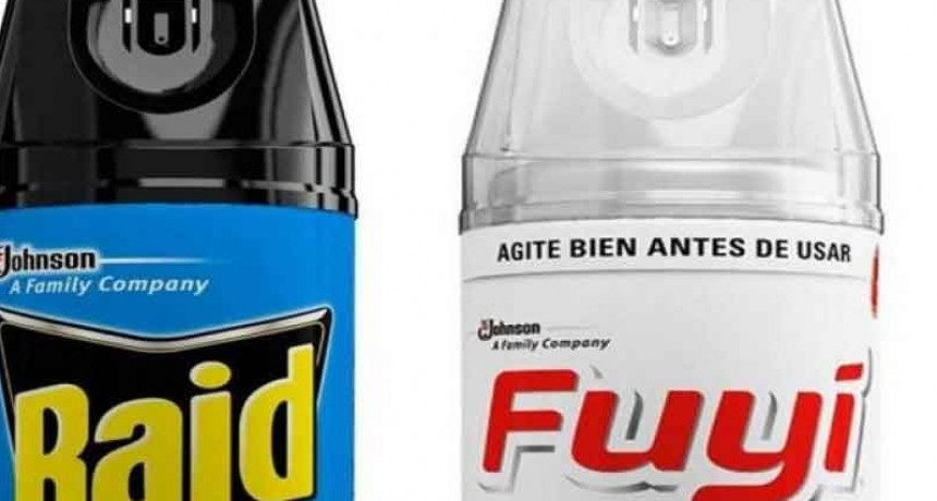 La ANMAT exigi&oacute; el retiro de insecticidas Fuyi y Raid